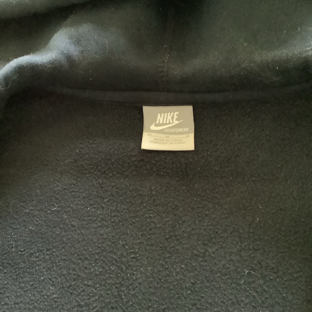 Manny Pacquiao Nike Sportswear Full-Zip Hoodie, size M, BLACK, gold logo, VNTG - Picture 10 of 16